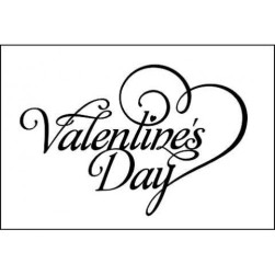 STAMP1306 &quot;Valentine`s day&quot; штамп для скрапбукинга