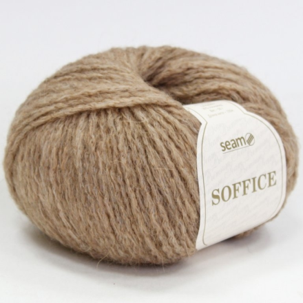 Soffice (Seam) 61490 т.бежевый, пряжа 50г