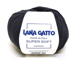 Super Soft (Lana Gatto) 14351 антрацит, пряжа 50г