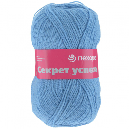 Секрет успеха (Пехорка) 05 голубой, пряжа 100г