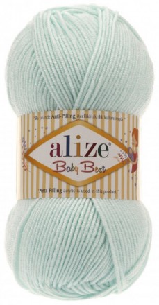 Baby Best (Alize) 514 мята, пряжа 100г