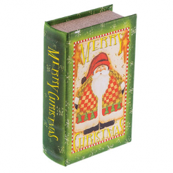 BBK-01 014 шкатулка-книга &quot;Санта Клаус&quot;