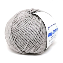 Super Soft (Lana Gatto) 20741 св.серый, пряжа 50г