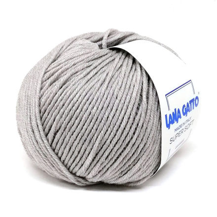 Super Soft (Lana Gatto) 20741 св.серый, пряжа 50г
