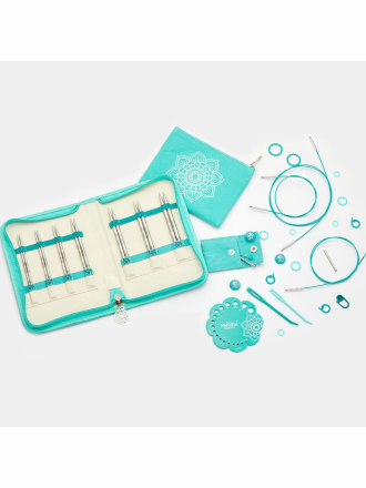 36302 Believe Mindful KnitPro набор стальных съемных спиц 13см