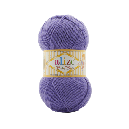 Baby Best (Alize) 851 тем.сирень, пряжа 100г