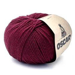 Oscar (Kutnor) 1505 вишня, пряжа 50г