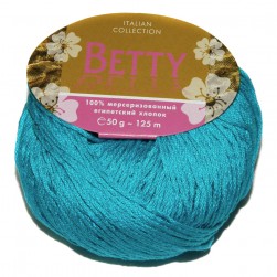 Betty (Weltus) 48 бирюзовый, пряжа 50г
