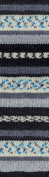 Superwash Wool (Alize) 7650 серый принт, пряжа 100г