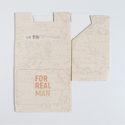 3907225 &quot;For real man&quot; коробка подарочная 22х15х10 см