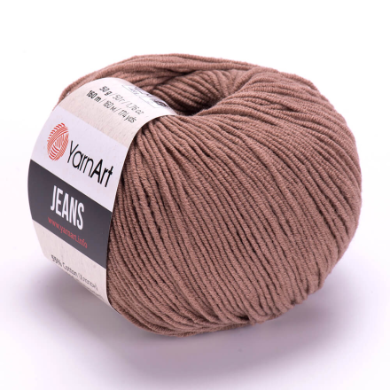 Jeans (Yarnart) 71 какао, пряжа 50г