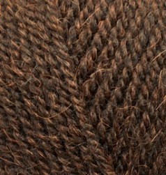 Alpaca royal (Alize) 201 коричневый, пряжа 100г