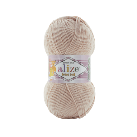 Cotton Gold (Alize) 314 топл.молоко, пряжа 100г