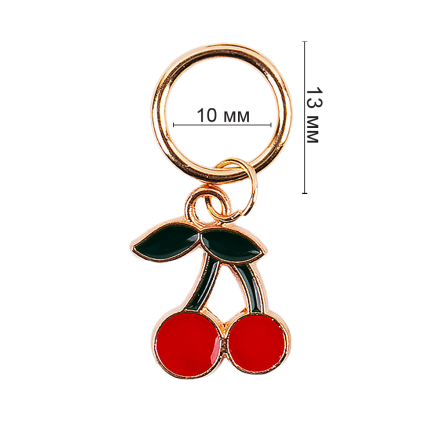 MKK-06 03 с подвесками &quot;фрукты&quot; кольца маркировочные 6 шт