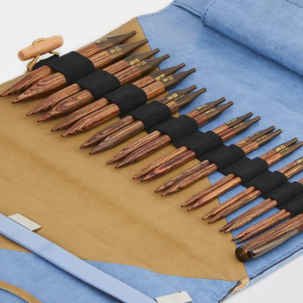 31281 Ginger KnitPro набор съемных деревянных спиц (Делюкс) 