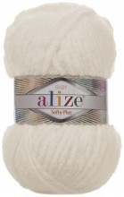 Softy Plus (Alize) 62 кремовый, пряжа 100г