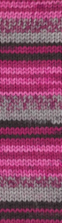 Wooltime (Alize) 11018 малина принт, пряжа 100г