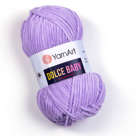Dolce Baby (Yarnart) 744 нежная сирень, пряжа 50г