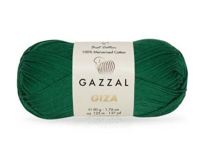 Giza (Gazzal) 2461 т.изумруд, пряжа 50г