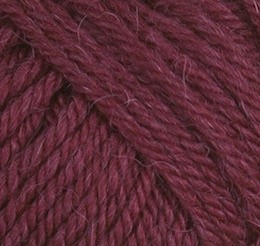 Big Alpaca Wool (Infinity) 4654 бордовый, пряжа 50г