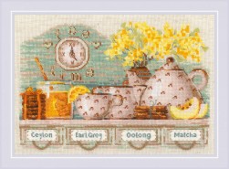 1873 &quot;Tea Time&quot; набор для вышивки крестом