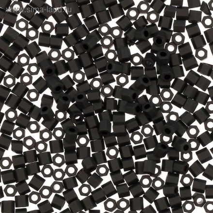TOHO HEXAGON 0049F черный матовый, бисер 5 г (Япония)