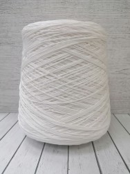 Egitto (Weltus) 82 белый, пряжа бобинная итальянская 1г