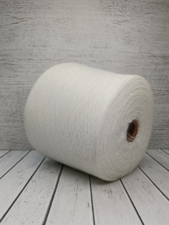 Galaxy (Haitong Textile) 20908 белый, пряжа бобинная китайская 1г
