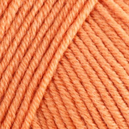 Dolly Maxi (Laines du Nord) 214 морковный, пряжа 50г