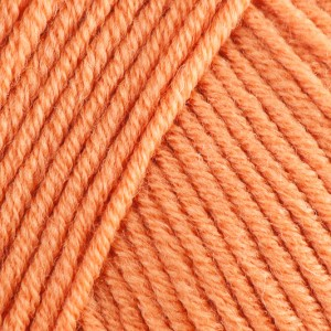 Dolly Maxi (Laines du Nord) 214 морковный, пряжа 50г