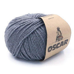 Oscar (Kutnor) 4995 серый меланж, пряжа 50г