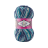 Superwash Wool (Alize) 7708 белый-синий-изумруд принт, пряжа 100г