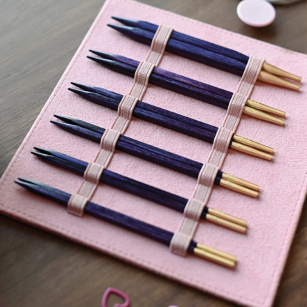 25650 J&#039;adore KnitPro набор съемных деревянных кубических спиц