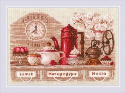 1874 &quot;Coffee Time&quot; набор для вышивки крестом