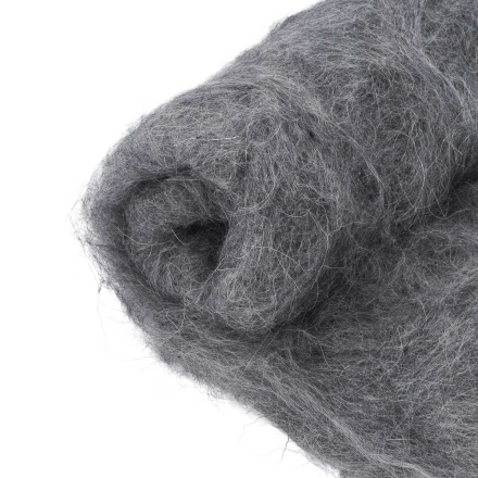 169 серый, кардочес ИЗ АНГОРКИ Камтекс Mini, 100г