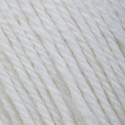 Baby wool (Gazzal) 801 белый, пряжа 50г