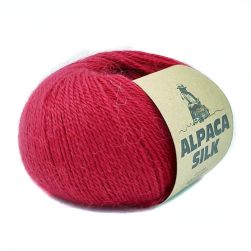 Alpaca Silk (Kutnor) 2751 гвоздика, пряжа 50г