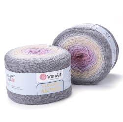 Flowers Alpaca (Yarnart) 413, пряжа 250 г