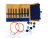 20643 Indigo KnitPro набор съемных деревянных спиц (Делюкс)
