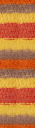 Diva Batik (Alize) 7632 рыжий принт, пряжа 100г