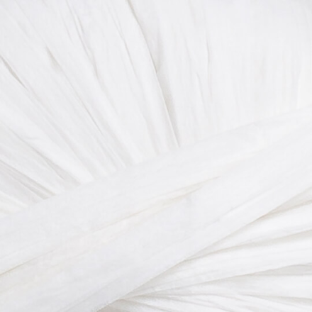 Raffia (Fibra Natura) 116-01 белый, пряжа 40г