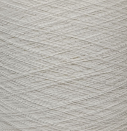 Baby Raccoon (Haitong Textile) HS09 белый, пряжа бобинная китайская 1г
