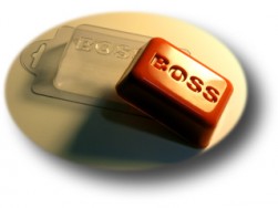 &quot;BOSS&quot; форма для мыла