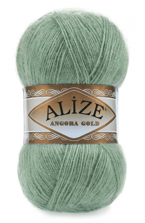 Angora Gold (Alize) 180 полынь, пряжа 100г