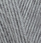 Lanagold (Alize) 21 серый меланж, пряжа 100г
