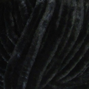 Velour (Yarnart) 842 черный, пряжа 100г