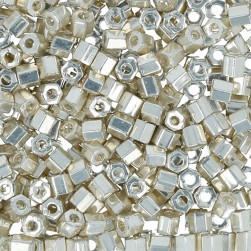 TOHO HEXAGON 0558 серебряный, бисер 5 г (Япония)