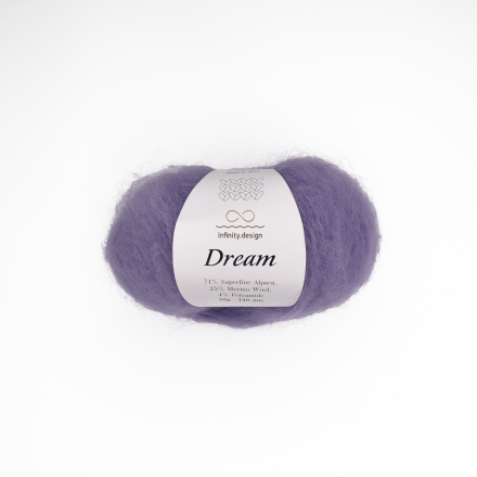 Dream (Infinity) 5032 лиловый, пряжа 50г