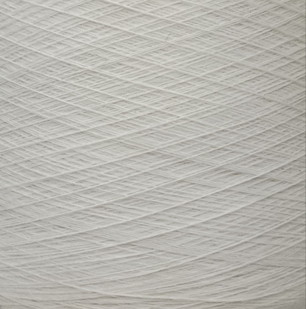 Angora Soft (Haitong Textile) H901 белый, пряжа бобинная китайская 1г