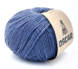 Oscar (Kutnor) 9017 серо-джинсовый, пряжа 50г